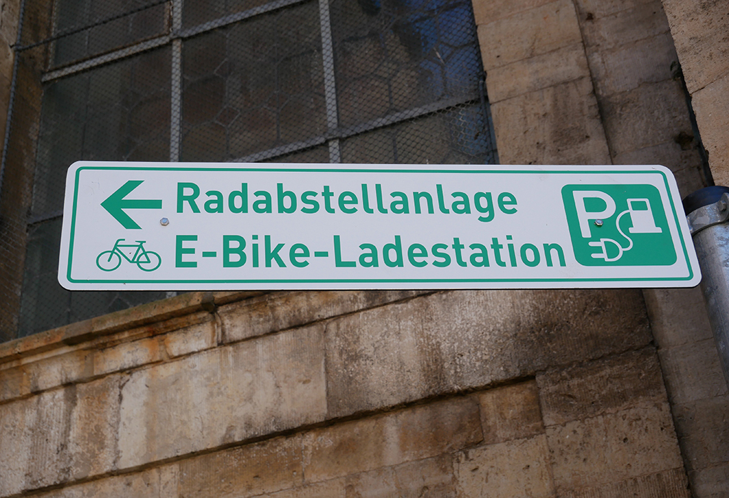 E-Bike-Ladestation