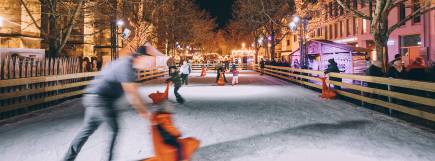 Eislaufbahn in Ulm